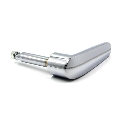 China Heavy Safe Metal Door Handle , Brushed Metal Handles Zinc Alloy Chrome Finish for sale