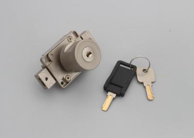 China Foldable Keys Cabinet Drawer Locks  Zinc Alloy Cylinder For Display Showcase for sale