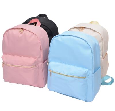 China High quality waterproof nylon lightweight brigh letter backpack led backpack kids backpack for sale