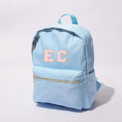 China Waterproof Nylon Letter Light Luminous High Quality Backpack Led Backpack Kids Backpack for sale