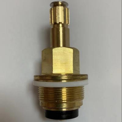 China OEM Double Handle Water Stop Valve Cartridge Faucet Cartridge Small Shower Head Cartucho Brass Material Hot Sale Mexico Accessory for sale