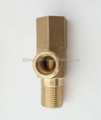 China Contemporary Bathroom Accessories Brass Angle Gate Valve for sale