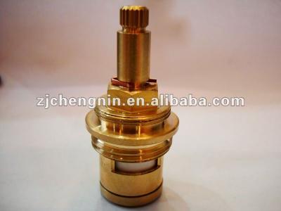 China Intellectual Work Shower Diverter Cartridge Faucet Brass Shaft for sale