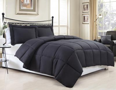 China 150gsm - 400gsm Lightweight Microfiber Comforter Microfibre Quilt Cover With Polyester Fill for sale