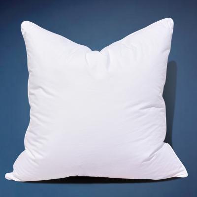 China Medium Durability White 200-300 Thread Count 100% Cotton Pillow with Zipper Closure for sale