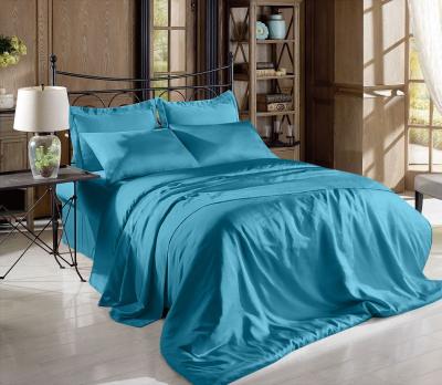 Chine Le lit en satin résistant à la décoloration est équipé de draps en satin moderne pour la chambre. à vendre