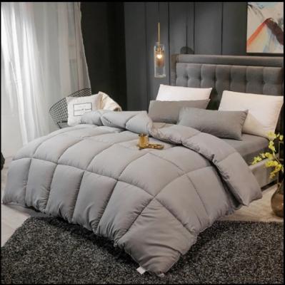 China White Promotion Microfiber Polyester Comforter Hollow Fiber Duvet Quilt for sale