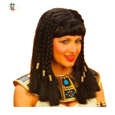 China Egyptian Braided Cleopatra Nefertiti Braided Peruke Carnival Wigs HPC-1230 for sale