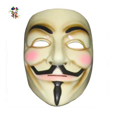 China Masquerade Dance Face Party Masks Plastic Carnival V for Vendetta Masquerade Dance Face Party Mask HPC-0400 for sale