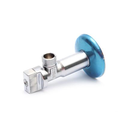 China Standard Kitchen Welcome Customized Type Forged Brass Angle Body Ball Faucet Valve for sale