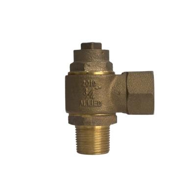 China General OEM PN20 Check Valve F/F 4 Inch 1/4 Brass Sand Polished Foot Valves For Small Pump for sale