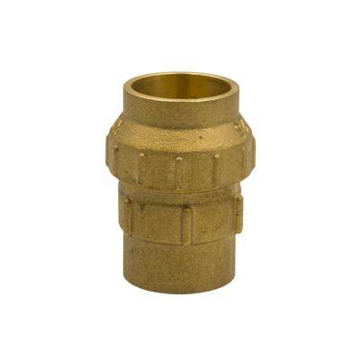 China Pipe Lines Connect Chinese Customized Low Price Forged Water Pipe Female Brass Compression PE Fitting Parts for sale