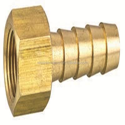 China Garment Shop Brass Pneumatic Connector Female Nozzle Hose Fitting for sale