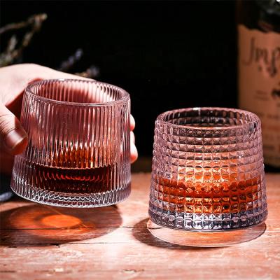 China Viable Wholesale Custom Made Crystal Whiskey Glasses Tumbler Wine Glass Cup for sale