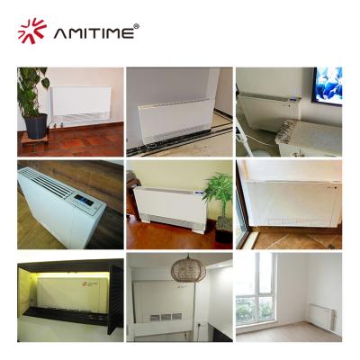 China Outdoor ERP Amitime Cardboard Cooler Box 130mm Fan Coil Unit With SASO for sale