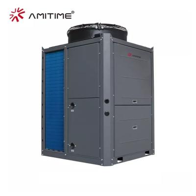 China 45kW R410A DC Inverter A++ Outdoor Commercial Air Source Heat Pump With CE for sale