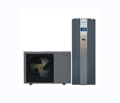 China 6kW R32 outdoor all-in-one inverter air source heat pump with water tank for sale