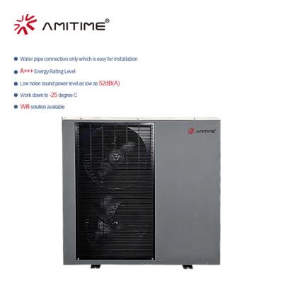 China Amitime Factory Supply A+++ Outdoor High Quality DC Inverter 15Kw Monoblock R32 Heat Pump Wifi Full Function For Apartment for sale