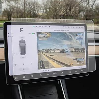 China PC/Notebook car navigation touch tempered glass screen protector for Tesla Model 3 for sale