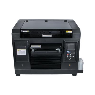 China UV Digital Flatbed Printing Machine Size DX5 Printhead 30cm*50cm Hotels A3 Inkjet Printer Small Size UV ​​LED Printing for sale