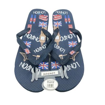 China Fashion Trend Baiyi Customized Eva Flip Flops Indoor & Outdoor Men & Women Flip Flops for sale