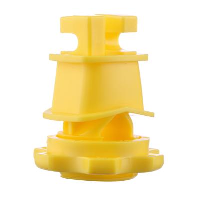 China Round Rod Post Insulators Made of PE + UV Specifically Designed for Durable and Effective Sheep Fence Installations for sale