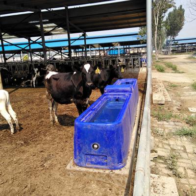 China Durable 4m Livestock Water Tank 300L LLDPE Animal Water Trough for sale