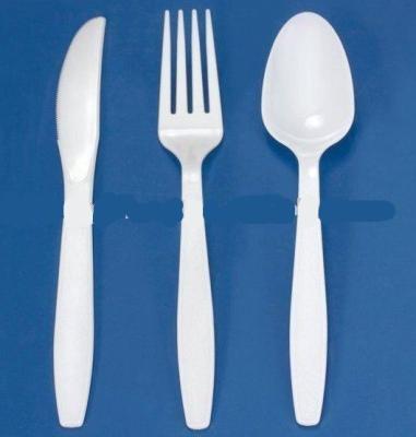 China Disposable plastic cutlery, plastic fork and spoon, mini spoon and fork for sale