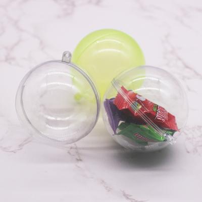 China Transparent High Quality Chinese Cookie Containers Wedding Candy Materials Storage Round Recycled Food Grade Plastic Jar for sale