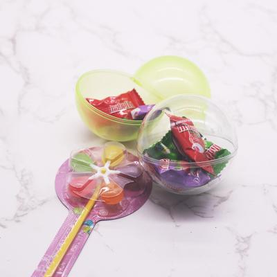 China Recycled Materials Disposable Candy Transparent Box Round Containers High Quality Manufacture Plastic Cookie Jar For Gift for sale