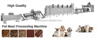 China Dog adults and puppy main feed/pet food processing line extrusion machine/twin screw extruder for sale