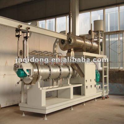 China Jina Qidong dog with special preconditioner float fish feed making machine production plant for sale