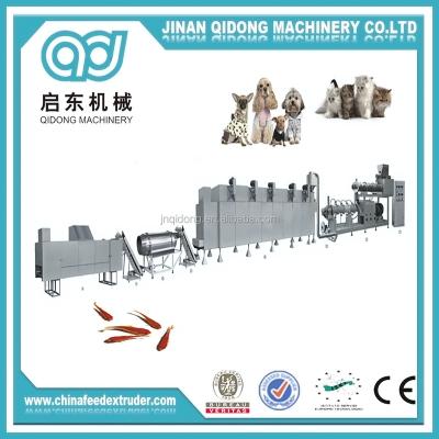 China Top Selling Bird Food Stuff Machine Jinan Qidong Dog Treats Machine for sale