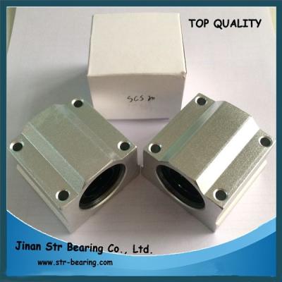 China 20mm Diameter Anti-friction Linear Shaft Rod with Linear Guideway SCS20UU SC20UU Aluminum Linear Bearing Block for sale