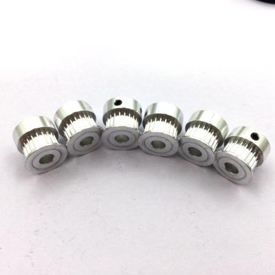 China 3d hole aluminum synchro pulley 20 teeth 5mm 8mm hole 3d printer components gt2 for sale