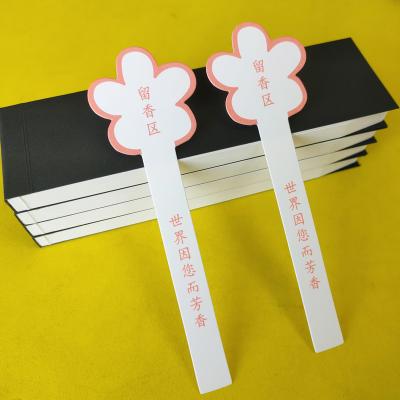 China Promotion China Factory Supplying Customized Scent Reagent Paper Scent Paper Strip Scent Tester Paper for sale