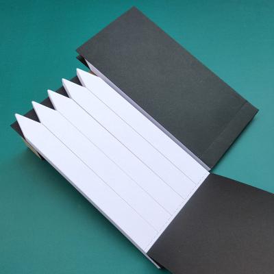 China Customized super big promotion perfume test paper strip booklet scented oil test paper booklet blotter perfume test strip blotter bookle for sale