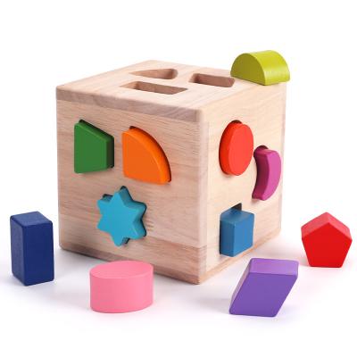 China Toy Children&'s Funny Educational Toys Geometric Shape Trailer Classification Intelligence Cognitive Box for sale