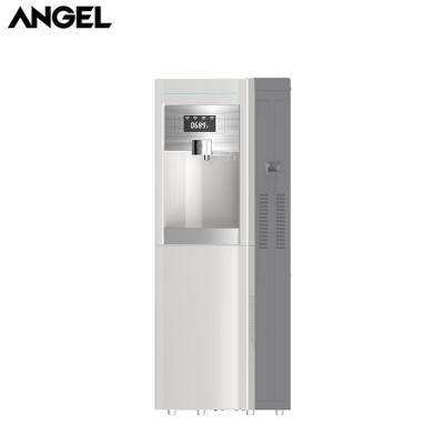 China ANGEL Household Individual Design Dual Water Outlet Water Dispenser Safe Health and Safety Floors POS RO Water Dispenser for sale