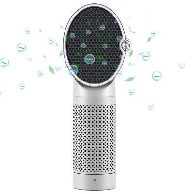 China Hotel Household Mini Portable Home Hepa Personal Air Purifier With Led Light for sale