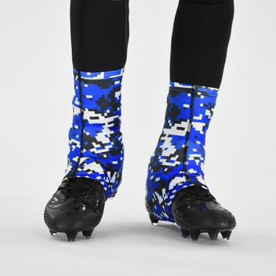 China Adult Custom Printed Gaiters Cleat Covers Soccer Shoe Covers for sale