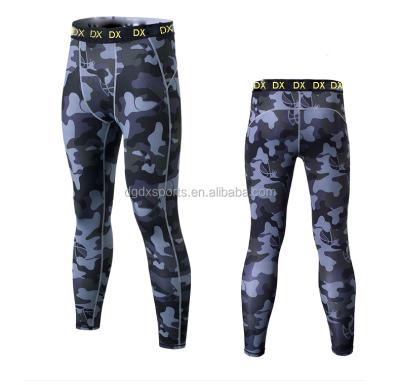 China New Design Antibacterial Mens Sports Camouflage Running Compression Gaiters for sale