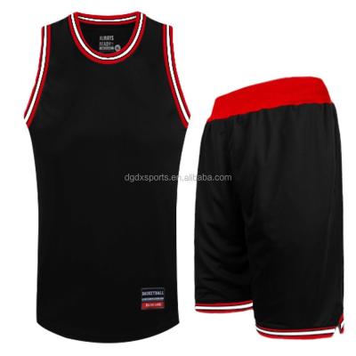 China Antibacterial Reversible Mesh Mens Basketball Tank Tops / Handsome Youth Basketball Uniforms for sale