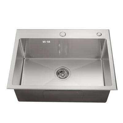 China Without Faucet High Quality SS304 Stainless Steel MINI Single Bowl Kitchen Sink for sale