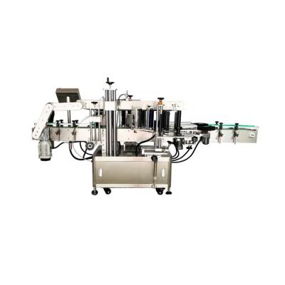 China Widely Used High Quality Full Automatic Food Double Sides Automatic Flat Labeling Machine for sale