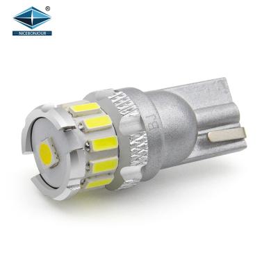 China Perfect Error Free LED Bulb Clearance Lights Dome Reading Lights 4014 12SMD T10 Reversing Lamps License Plate Lights for sale