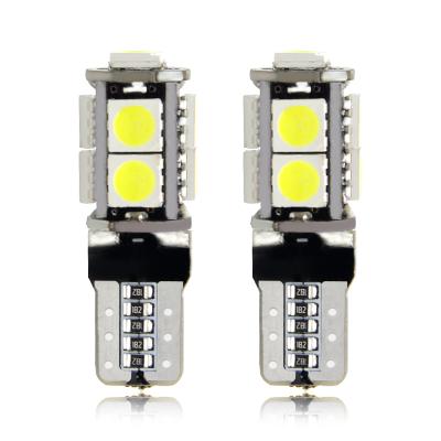 China Canbus Luces Led T10 Para Coche 5050 9Smd Led Turn On Indicator Car Light Led Lamp T10 Automotivo for sale