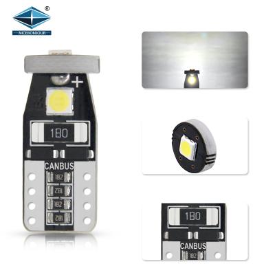 China Canbus car LED T10 high brightness 3030 03 smd w5w 194 168 auto bulb led canbus t10 for sale