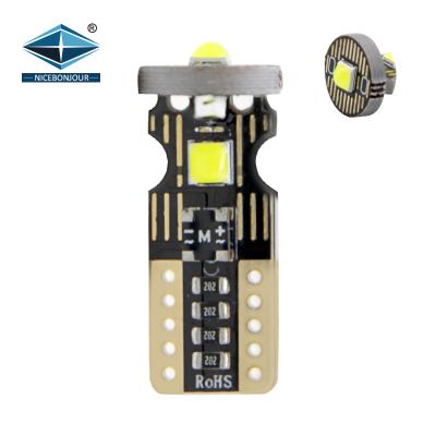 China Canbus Factory Directly Sell 12V 12volt LED Auto Light Automotive Lights T10 3SMD 3030 For Accessories Cars for sale