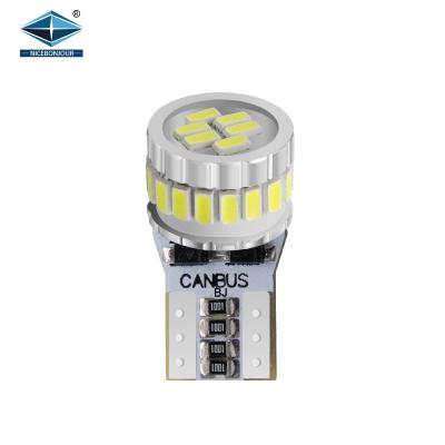 China Wholesale Cheap Car Led Lamp Error Free 12V BA9S 194 W5W 3014 24SMD Led T10 Car Light Interior Lights for sale